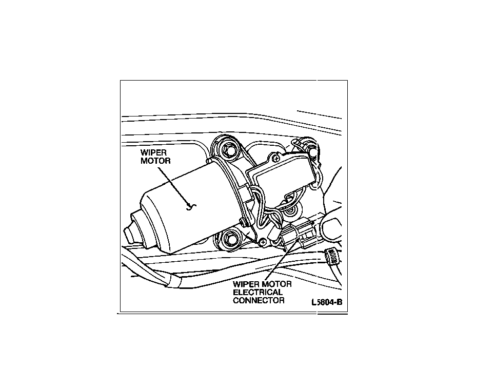 Wiper Motor Removal 1